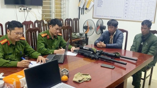 Rủ nhau mua súng hơi cùng linh kiện về lắp ráp săn bắn chim, thú