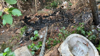 Bắt quả tang hai xe hút hầm cầu xả chất thải ra sông