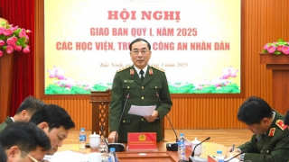 Public security education and training sector reviews work results in first quarter