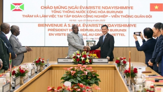 Tạo mọi điều kiện thuận lợi để liên doanh viễn thông của Viettel hoạt động hiệu quả tại Burundi