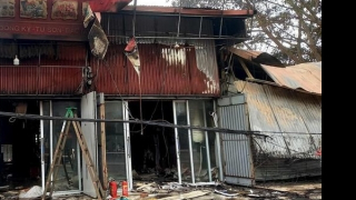 Cháy lán kinh doanh trà chanh và văn phòng phẩm khiến bé gái 2 tuổi tử vong