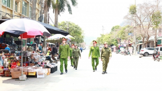 Công an xã Tân Thanh giữ vững an ninh trật tự địa bàn biên giới