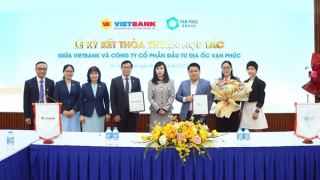 Vietbank ký kết hợp tác chiến lược với Công ty CP Đầu tư Địa ốc Vạn Phúc – triển khai gói vay ưu đãi khi mua nhà dự án
