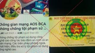 Cảnh báo trang Facebook giả mạo an ninh mạng hỗ trợ điều tra lừa đảo