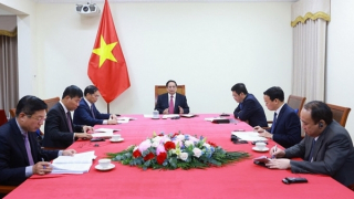 Thủ tướng Phạm Minh Chính điện đàm với Thủ tướng New Zealand