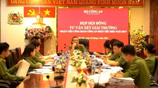 Xét chọn 20 gương mặt đạt giải thưởng “Đoàn viên Công đoàn CAND tiêu biểu” năm 2024