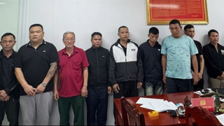 Công an tỉnh Thanh Hóa triệt phá đường dây khai thác cát trái phép quy mô lớn