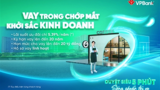 VPBank tung gói ưu đãi lãi suất chỉ từ  5,39% cho hộ kinh doanh cá thể
