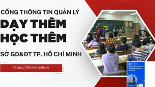 TP Hồ Chí Minh ra mắt cổng thông tin quản lý dạy thêm, học thêm
