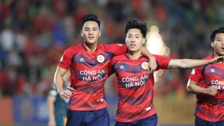 CLB Bóng đá Công an Hà Nội nối dài mạch thắng tại V.league 2024/2025