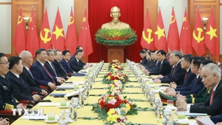 Tổng Bí thư Tô Lâm hội đàm với Tổng Bí thư, Chủ tịch nước Trung Quốc