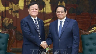 Thủ tướng Phạm Minh Chính tiếp Chủ tịch Tập đoàn tàu bay thương mại Trung Quốc