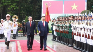 Tổ chức trọng thể lễ đón chính thức Tổng Bí thư, Chủ tịch nước Trung Quốc Tập Cận Bình