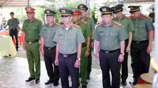 Đại úy Công an hy sinh trong lúc truy bắt đối tượng đánh bắt thủy sản trái phép