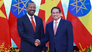 Thủ tướng Phạm Minh Chính hội đàm với Thủ tướng Ethiopia Abiy Ahmed Ali