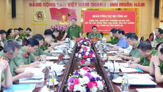 Khảo sát, đánh giá phương án sắp xếp, bố trí phân trại tạm giam tại Công an tỉnh Nghệ An