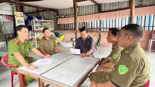 Công an xã ở Cà Mau bám dân, làm việc hiệu quả