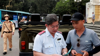 Xử lý xe UAZ vi phạm giao thông, giữ gìn hình ảnh đẹp về Thủ đô Hà Nội