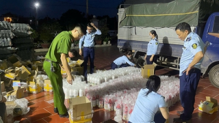 Triệt phá đường dây sản xuất thuốc bảo vệ thực vật giả ở Bắc Giang