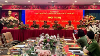 Cụm thi đua số 5 Bộ Công an ký giao ước thi đua "Vì an ninh tổ quốc" năm 2025