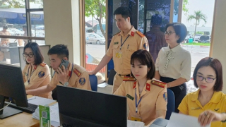 Công an tỉnh Bắc Giang tổ chức kỳ sát hạch lái xe sớm nhất nước