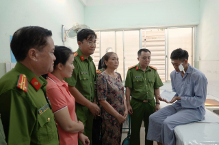 Đại úy công an bị thương khi truy bắt đối tượng ma túy