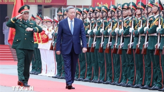 Tổng Bí thư: Binh chủng Tăng thiết giáp phải xứng đáng là lực lượng đột kích mạnh