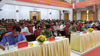 Công an nhiều tỉnh, thành lấy ý kiến xây dựng các dự án luật do Bộ Công an chủ trì soạn thảo