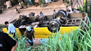 Tình trạng sức khỏe các nạn nhân trong vụ lật xe chở học sinh ở Gia Lai