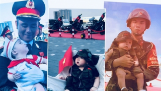 Những khoảnh khắc xúc động trong ngày hợp luyện