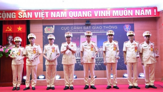 Cục CSGT biểu dương các tập thể, cá nhân có thành tích xuất sắc