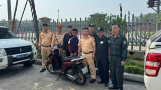 Đi trình báo mất xe máy, nạn nhân được CSGT báo đã bắt tên trộm và thu được xe