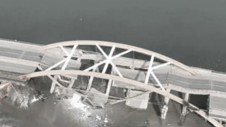 Sập cầu vòm bê tông cốt thép tại Bắc Kinh