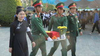 Lấy được 8 mẫu sinh phẩm trong số 17 hài cốt liệt sĩ vừa phát hiện tại Bình Phước