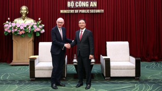Bộ Công an tiếp tục đẩy mạnh hợp tác với Bộ Nội vụ Pháp