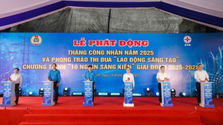 Công ty Cổ phần Nhiệt điện Quảng Ninh đăng cai tổ chức các phong trào thi đua sôi nổi