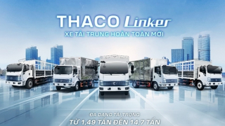 Thaco Linker, dòng xe tải trung hoàn toàn mới, tối ưu chi phí vận chuyển