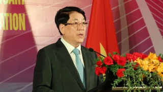 Chủ tịch nước Lương Cường chủ trì chiêu đãi trưởng đoàn các nước dự lễ kỷ niệm