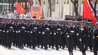 Chuyện của chiến sĩ tham gia khối diễu binh Cảnh sát gìn giữ hoà bình Liên hợp quốc