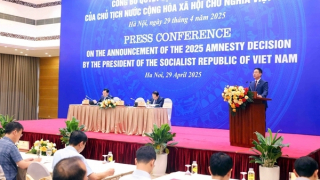 Chủ tịch nước quyết định đặc xá cho 8.055 phạm nhân dịp kỷ niệm 50 năm Ngày Giải phóng miền Nam