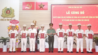 Công an Bạc Liêu  thấm nhuần Sáu điều Bác Hồ dạy