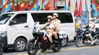 Lực lượng Công an sẵn sàng bảo đảm ANTT Lễ kỷ niệm 50 năm Ngày Giải phóng miền Nam