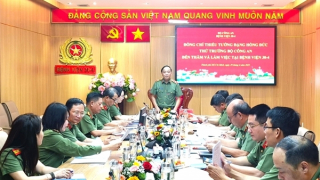 Nâng cao công tác khám chữa bệnh, phục vụ tốt cho CBCS và người dân