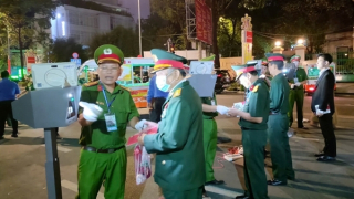 Công an TP Hồ Chí Minh trắng đêm đảm bảo ANTT Đại lễ 30/4