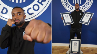 Võ sĩ lập 3 kỷ lục Guinness