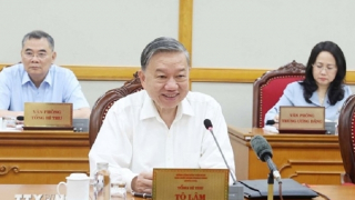 Tổng Bí thư Tô Lâm chủ trì họp cho ý kiến về tiến độ sắp xếp tổ chức bộ máy