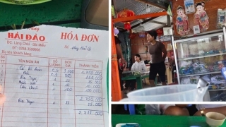 Xôn xao vụ thực khách tố nhà hàng ở Nha Trang “chém đẹp” món cá bò hòm