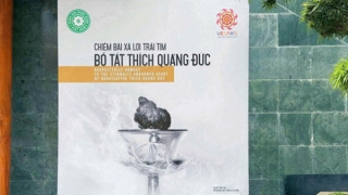 Lễ khai mở chiêm bái Xá lợi Trái tim Bồ tát Thích Quảng Đức từ chiều 6/5