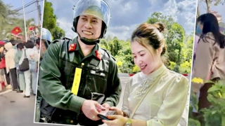 Nhờ số điện thoại ghi trong ví, cô gái nhận lại tài sản từ CSCĐ