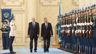 Lễ đón Tổng Bí thư Tô Lâm và Phu nhân thăm cấp Nhà nước Cộng hòa Kazakhstan